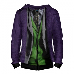 Merchandise Zipper Hoodie Joker Dc Universe Art