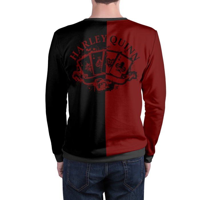 Merchandise Sweatshirt Harley Quinn Classic Costume Colors