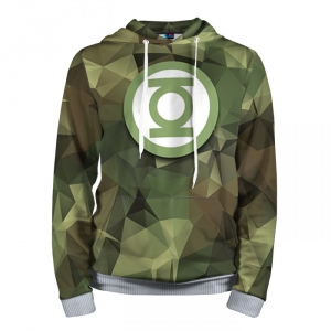 Merchandise Hoodie Green Lantern Military Symbol