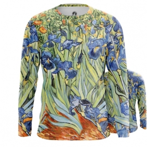 Collectibles Long Sleeve Irises Painting Vincent Van Gogh Post-Impressionism