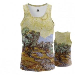 Collectibles Tank Olive Trees Painting By Vincent Van Gogh Vest