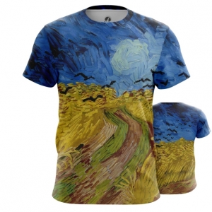 Collectibles T-Shirt Wheatfield Crows Vincent Van Gogh