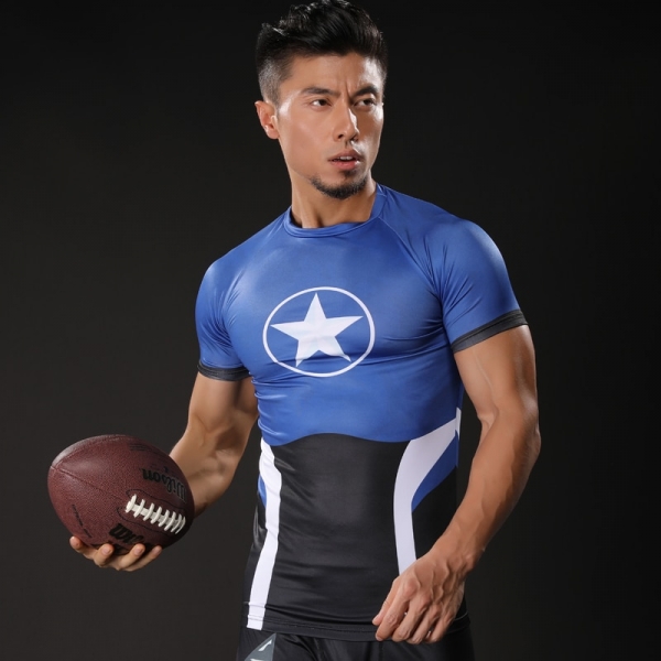 Captain Marvel Compression Shirt