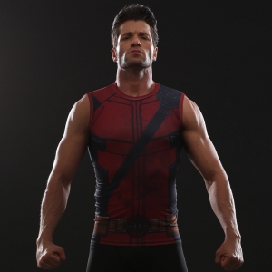 Muscle shirt Deadpool 2 Workout T-shirt Idolstore - Merchandise and Collectibles Merchandise, Toys and Collectibles