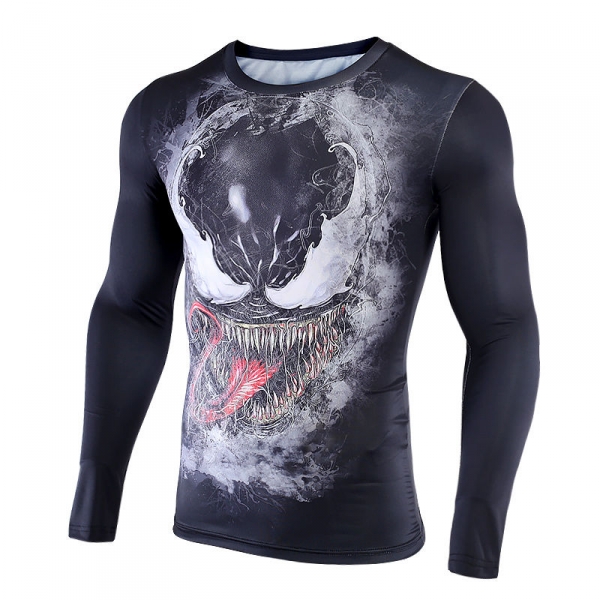 Marvel's The Punisher Long Sleeve Rash Guard