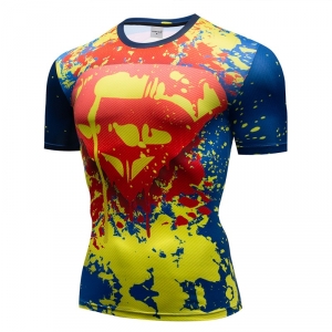 Workout shirt Superman Pains Pattern Idolstore - Merchandise and Collectibles Merchandise, Toys and Collectibles