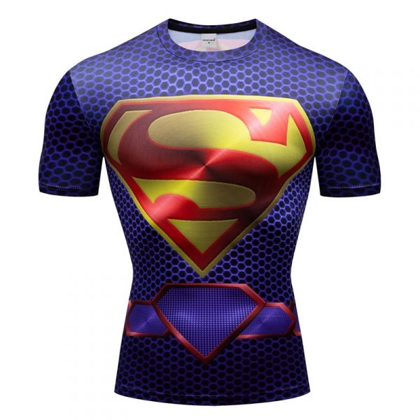 Workout Shirt Superman Logo - Idolstore - Merchandise And Collectibles