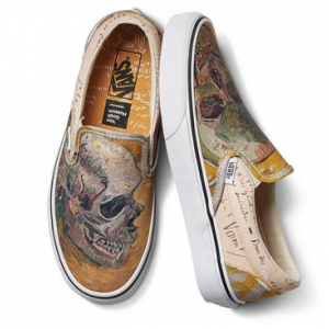 Buy vans classic slip-on vincent van gogh series skull - product collection