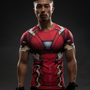 Buy mark xlvi rash guard iron man armor - product collection