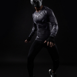 T’challa Rashguard Black Panther Jersey Idolstore - Merchandise and Collectibles Merchandise, Toys and Collectibles