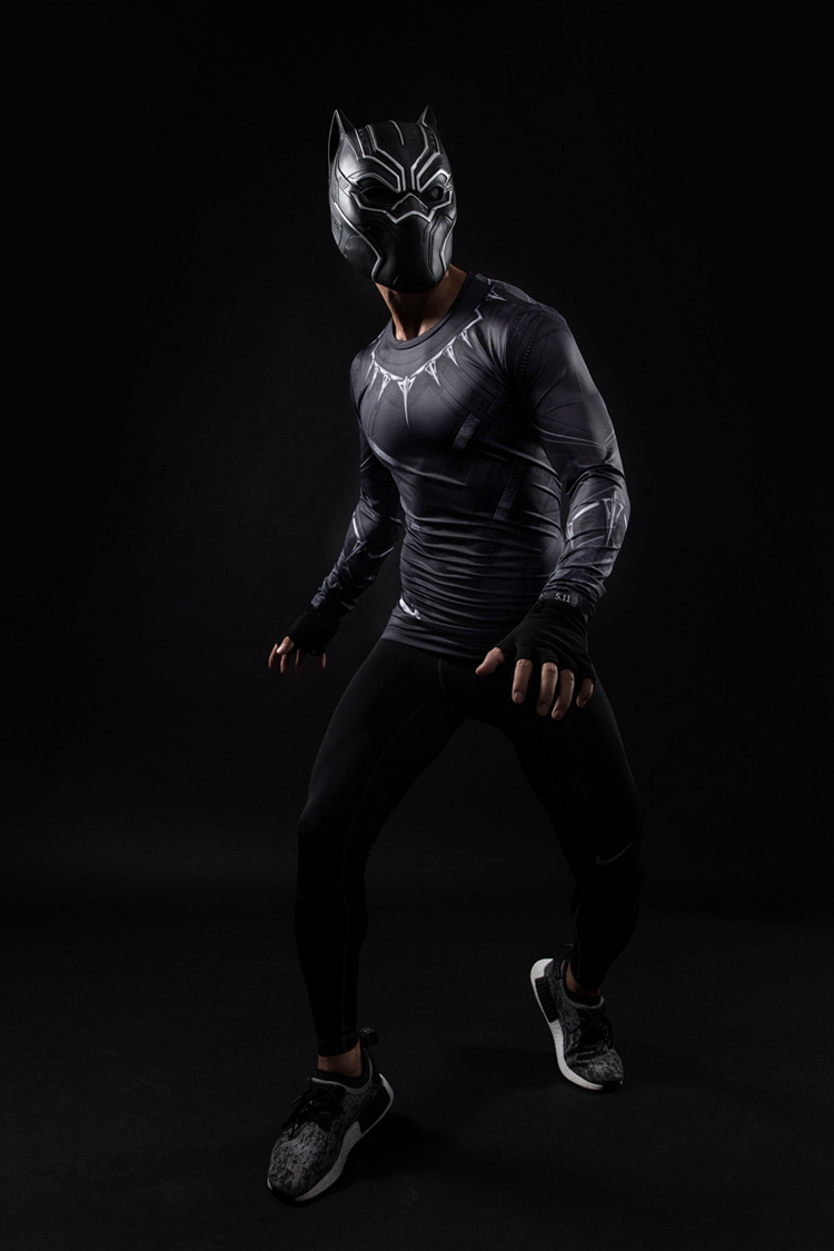 Compression Leggings Black Panther Inspired Workout Gear - Idolstore -  Merchandise And Collectibles