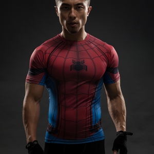 Buy spider-man rashguard tee civil war - product collection