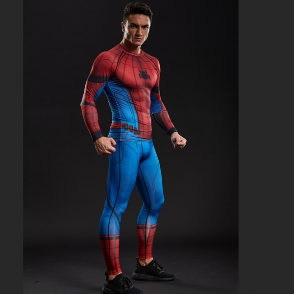 Rashguard Spider-man Avengers For Gym - IdolStore