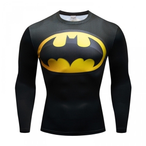 Buy rash guard batman canonical workout apparel - product collection