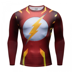 Buy rash guard flash costume workout apparel - product collection