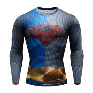 Buy rash guard batman superman workout apparel - product collection