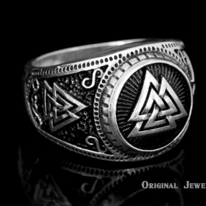 Valknut Viking Singet Symbol Mythology Ring Idolstore - Merchandise and Collectibles Merchandise, Toys and Collectibles