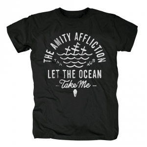 T-shirt The Amity Affliction Let The Ocean Take Me Black Idolstore - Merchandise and Collectibles Merchandise, Toys and Collectibles 2