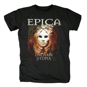 T-shirt Epica Unchain Utopia Metal Idolstore - Merchandise and Collectibles Merchandise, Toys and Collectibles 2