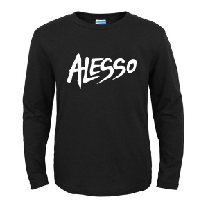 T-shirt DJ Alesso Logo Black Tees Idolstore - Merchandise and Collectibles Merchandise, Toys and Collectibles
