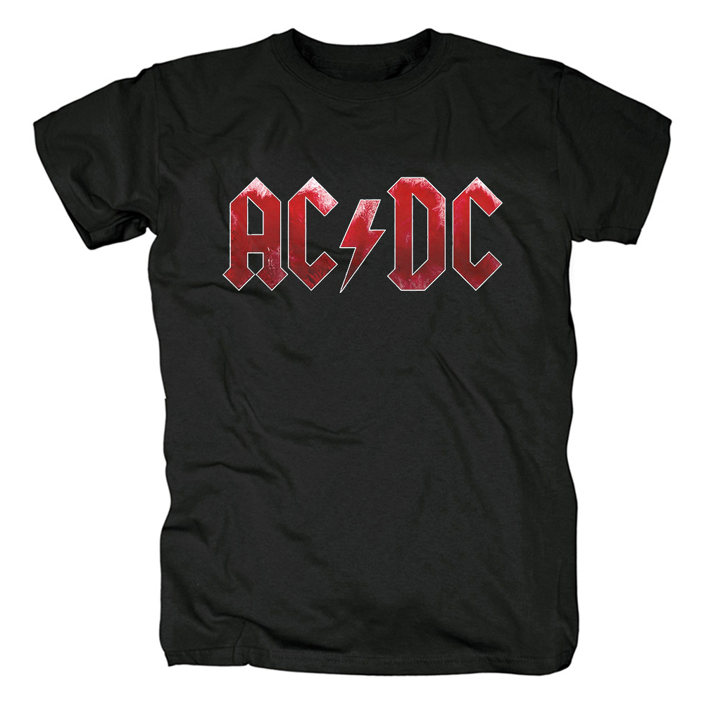 Merch T-Shirt Acdc Logo Rock Band