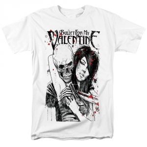 Bullet For My Valentine band T-shirt white Idolstore - Merchandise and Collectibles Merchandise, Toys and Collectibles 2