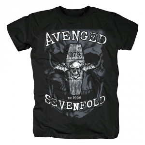 T-shirt Avenged Sevenfold Coffin Logo Idolstore - Merchandise and Collectibles Merchandise, Toys and Collectibles 2
