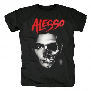 T-shirt DJ Alesso Skull Face Idolstore - Merchandise and Collectibles Merchandise, Toys and Collectibles 2