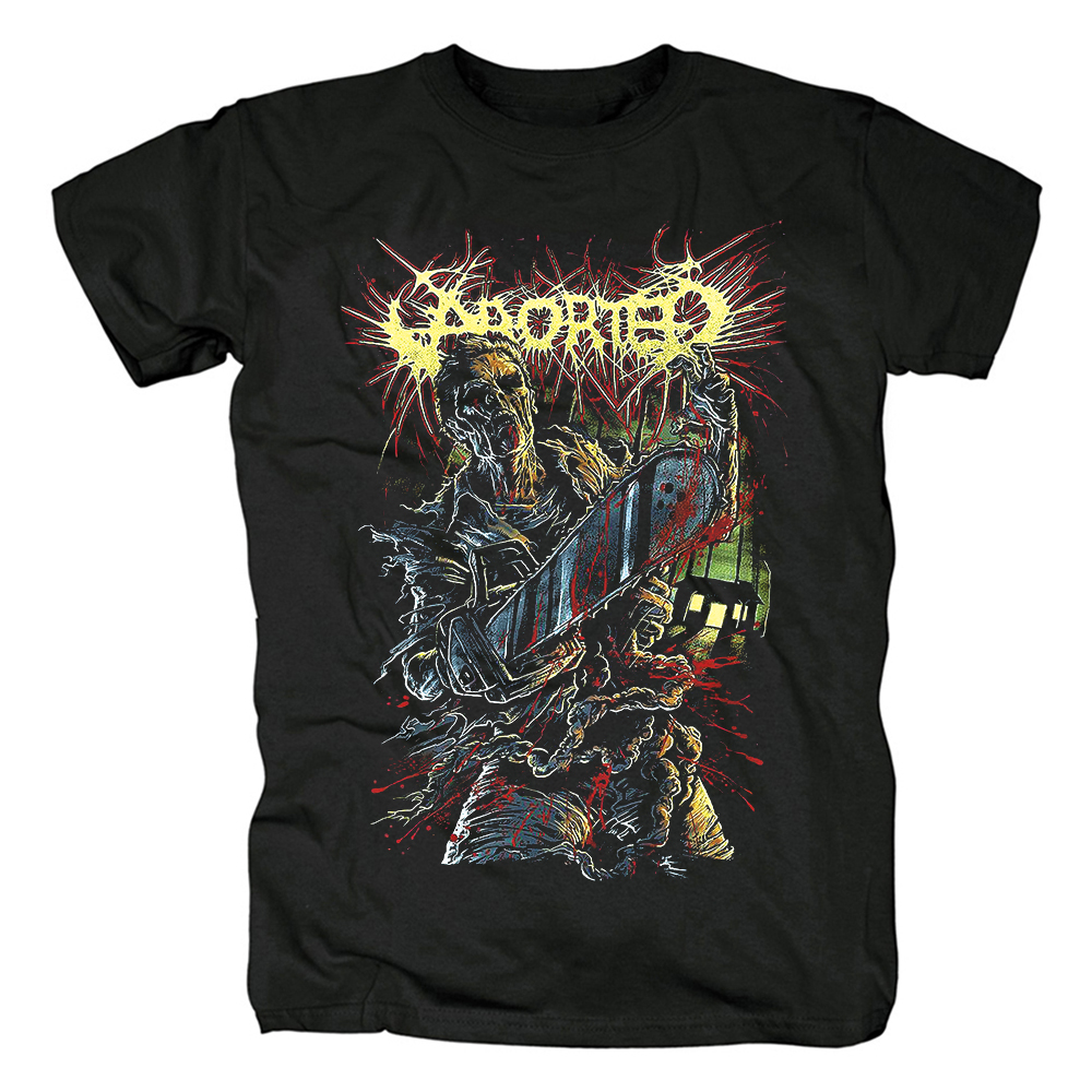 Collectibles T-Shirt Aborted Chainsaw Zombie