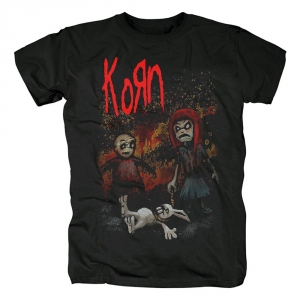 T-shirt Korn Dead Bunny Black Idolstore - Merchandise and Collectibles Merchandise, Toys and Collectibles 2