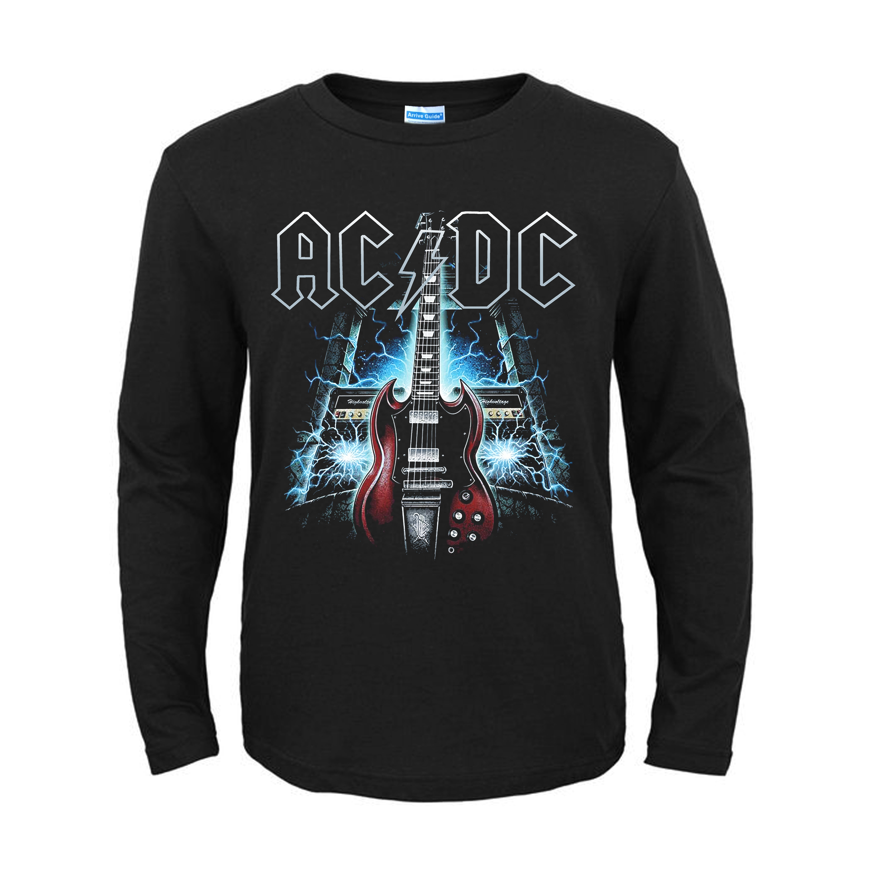 Merchandise T-Shirt Acdc High Voltage Guitar