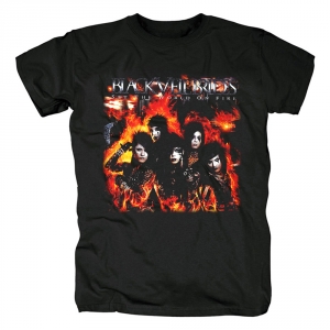 T-shirt Black Veil Brides Set the World on Fire Idolstore - Merchandise and Collectibles Merchandise, Toys and Collectibles 2