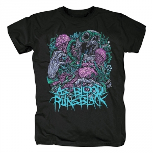 Merch T-Shirt As Blood Runs Black Jellyfish