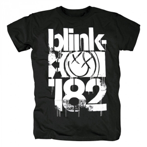 T-shirt Blink-182 Logo Black Idolstore - Merchandise and Collectibles Merchandise, Toys and Collectibles 2