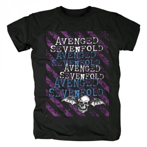 T-shirt Avenged Sevenfold Metal Black Idolstore - Merchandise and Collectibles Merchandise, Toys and Collectibles 2
