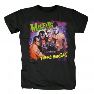 Merch T-Shirt Misfits Famous Monsters