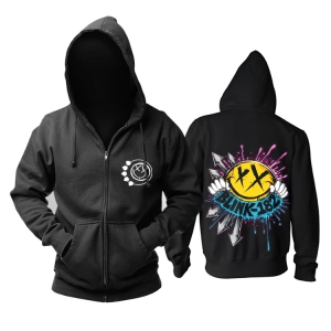 Hoodie Blink-182 Rock Band Logo Black Pullover Idolstore - Merchandise and Collectibles Merchandise, Toys and Collectibles 2