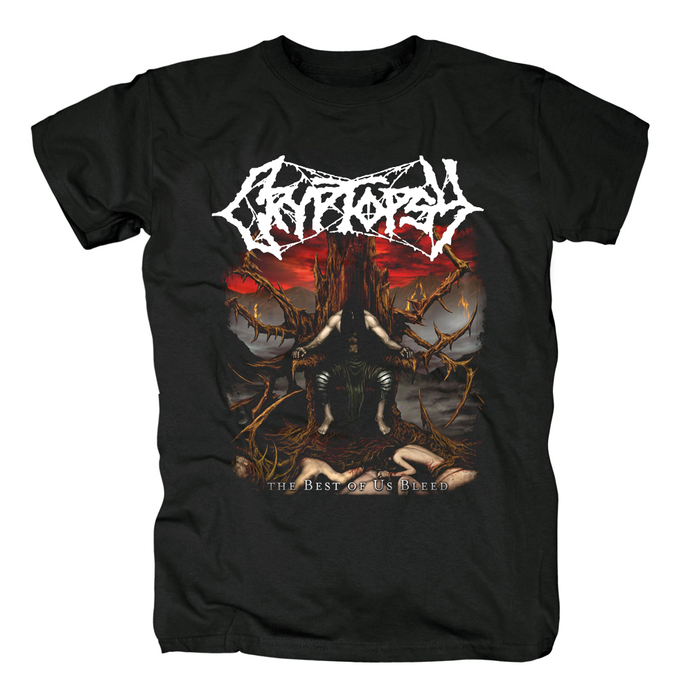 T-shirt Cryptopsy The Best Of Us Bleed - Idolstore - Merchandise ...