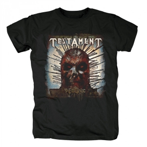 Merch T-Shirt Testament Demonic Black