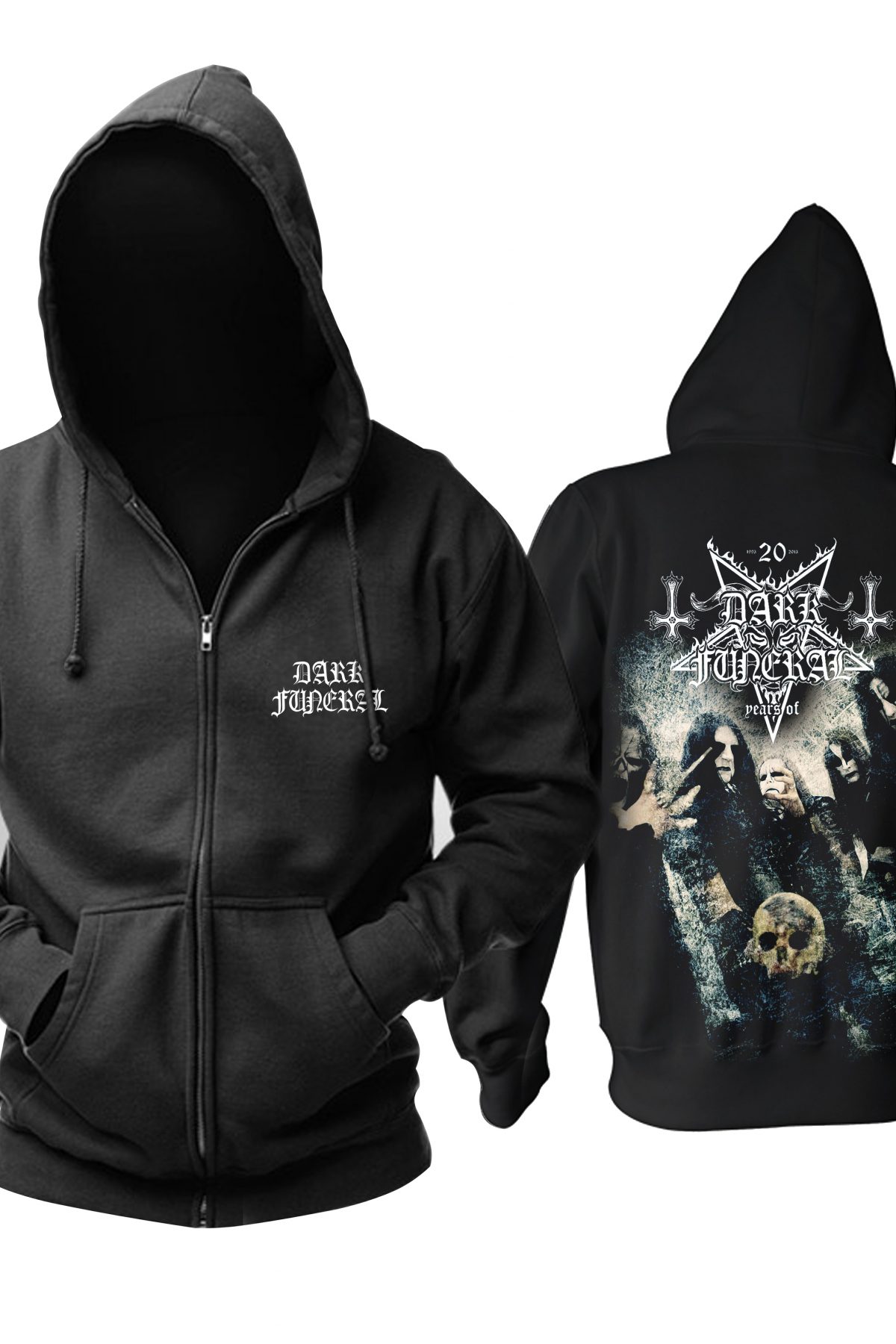 Buy Hoodie Dark Funeral Black Metal Band - IdolStore