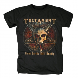 Merch T-Shirt Testament First Strike Still Deadly