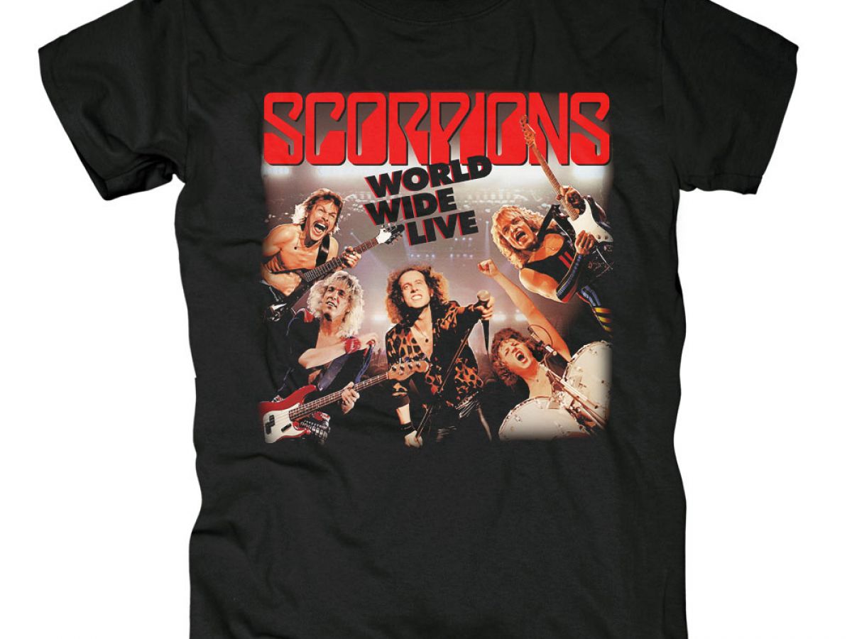 Buy Tshirt Scorpions World Wide Live IdolStore