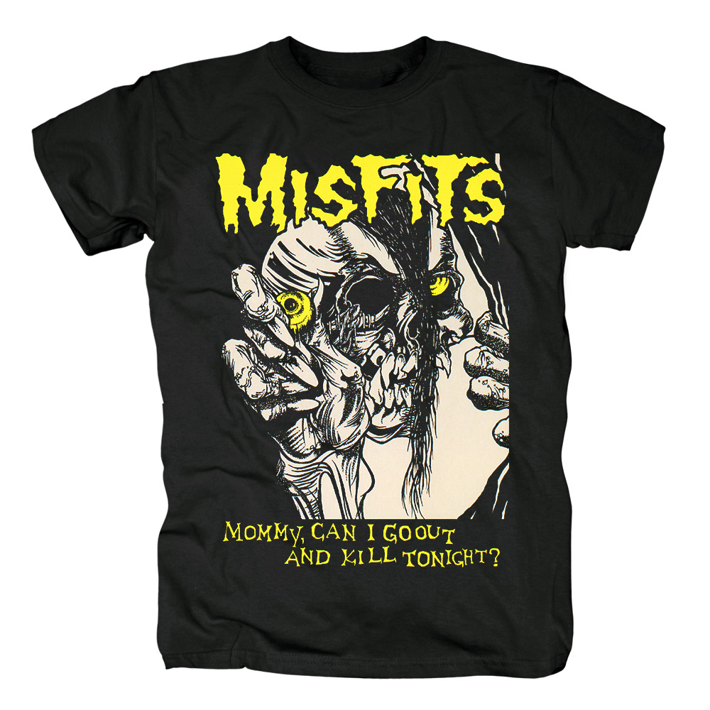 T-shirt Misfits Mommy Can I Go Out And Kill Tonight - Idolstore