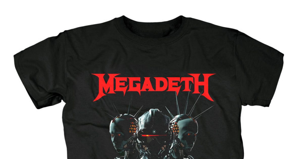 megadeth dystopia t shirt