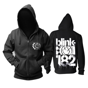 Hoodie Blink-182 Logo Black Pullover Idolstore - Merchandise and Collectibles Merchandise, Toys and Collectibles 2