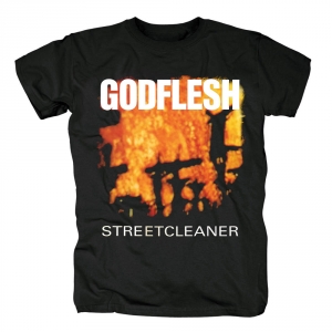 T-shirt Godflesh Streetcleaner Black Idolstore - Merchandise and Collectibles Merchandise, Toys and Collectibles 2