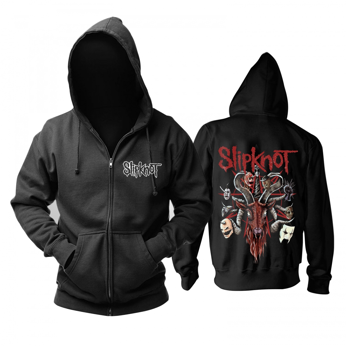 slipknot goat hoodie