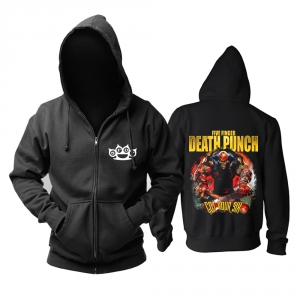 Five Finger Death Punch Hoodie Got Your Six Pullover Idolstore - Merchandise and Collectibles Merchandise, Toys and Collectibles 2