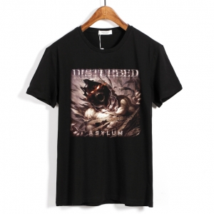 T-shirt Disturbed Asylum Black Idolstore - Merchandise and Collectibles Merchandise, Toys and Collectibles 2