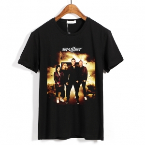 T-shirt Skillet Rock Band Black Idolstore - Merchandise and Collectibles Merchandise, Toys and Collectibles 2